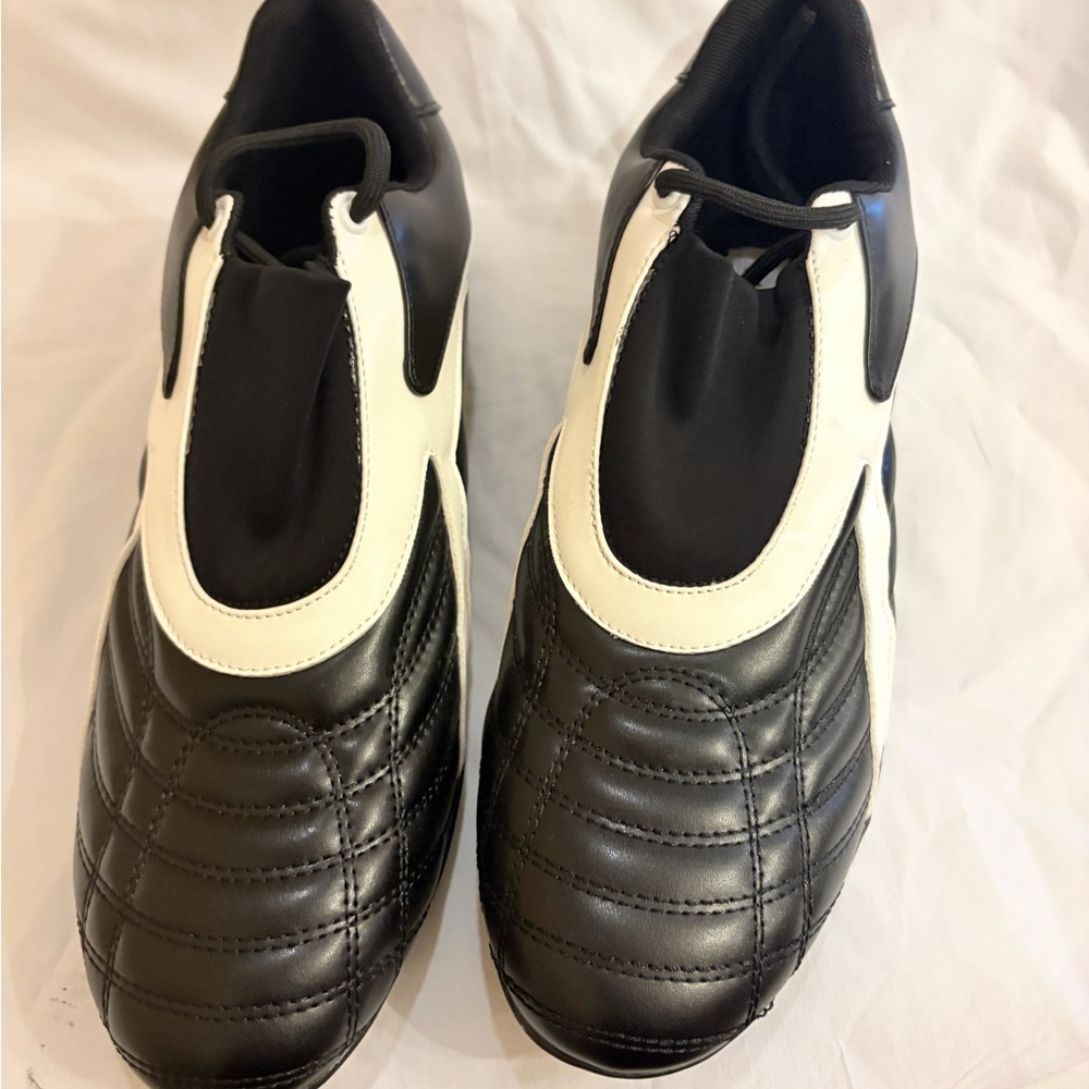 Cape Robbin Black and White Athletic Shoes